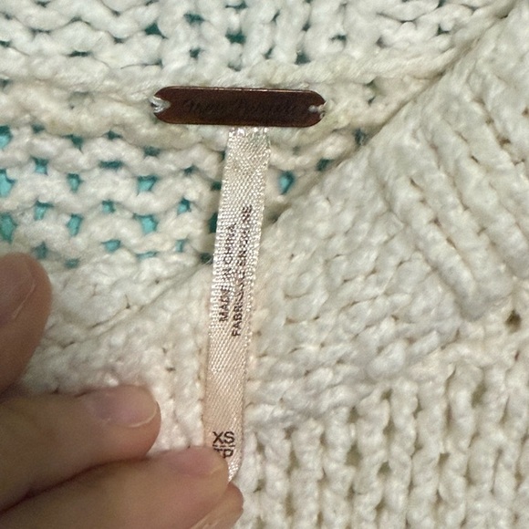 Free People chunky knit sweater - Picture 2 of 4